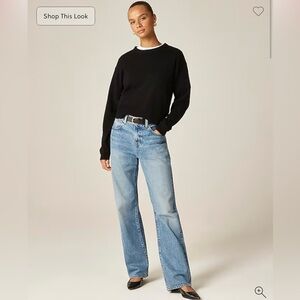 J Crew mid-rise relaxed straight jean Size 30 Brand new!